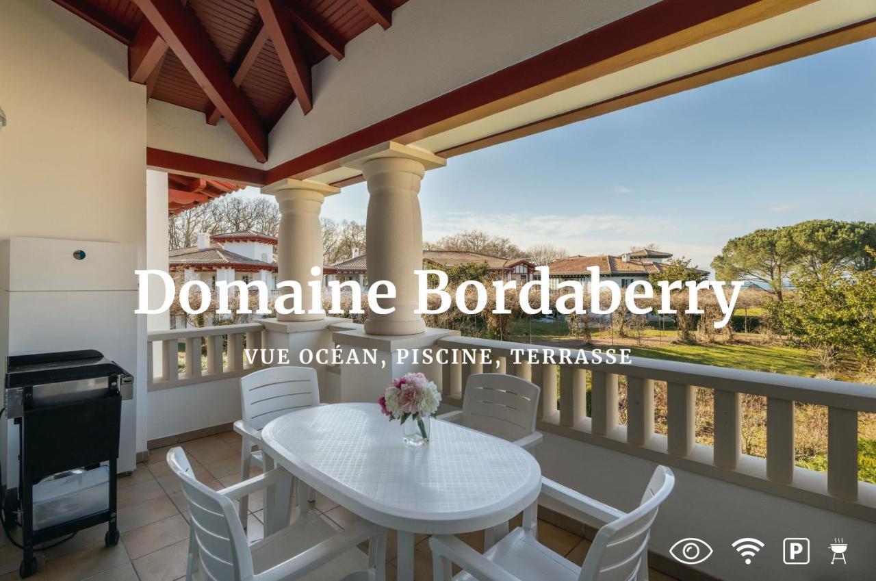 Atlantic Selection - Domaine De Bordaberry - Avec Piscine Et Vue Ocean Apartment Urrugne Exterior photo